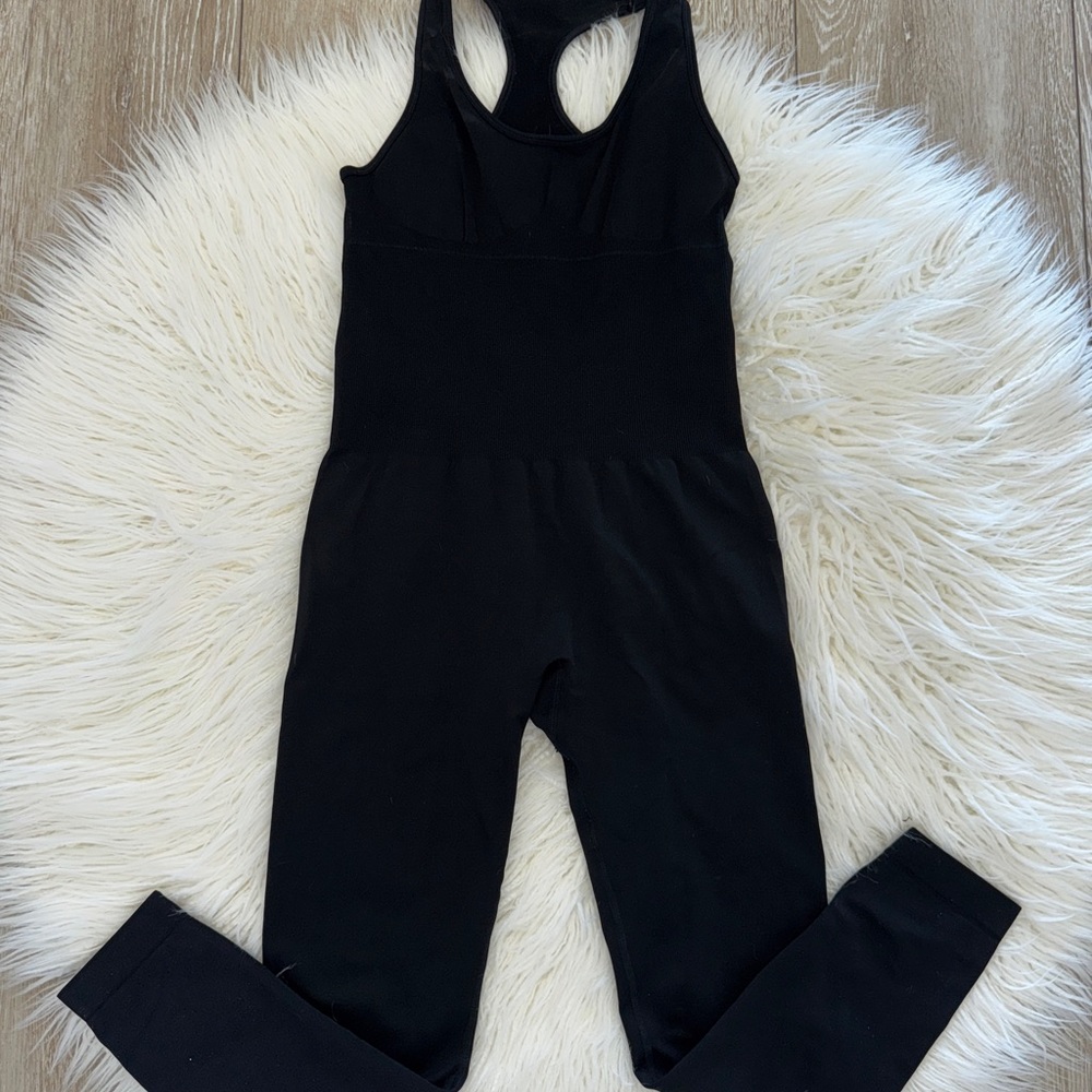 Black Sleeveless Romper